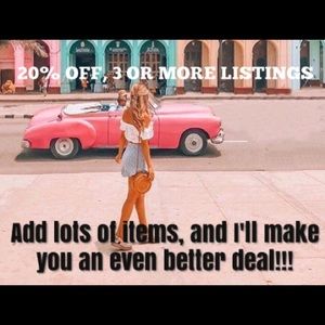 Add many items and save much more$$